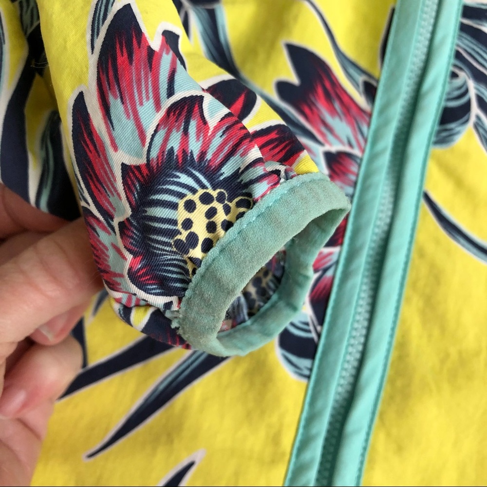 Patagonia Kids Floral Yellow Jacket - Picture 5 of 9